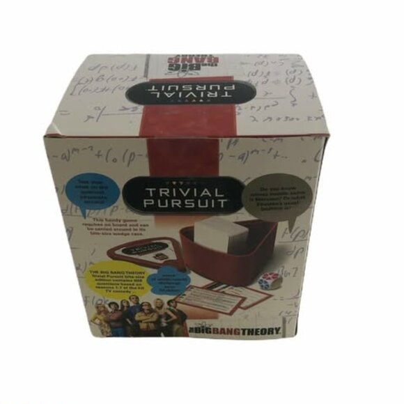 USAOPOLY The Big Bang Theory Trivial Pursuit Game Sheldon Cooper NIB - Picture 2 of 6